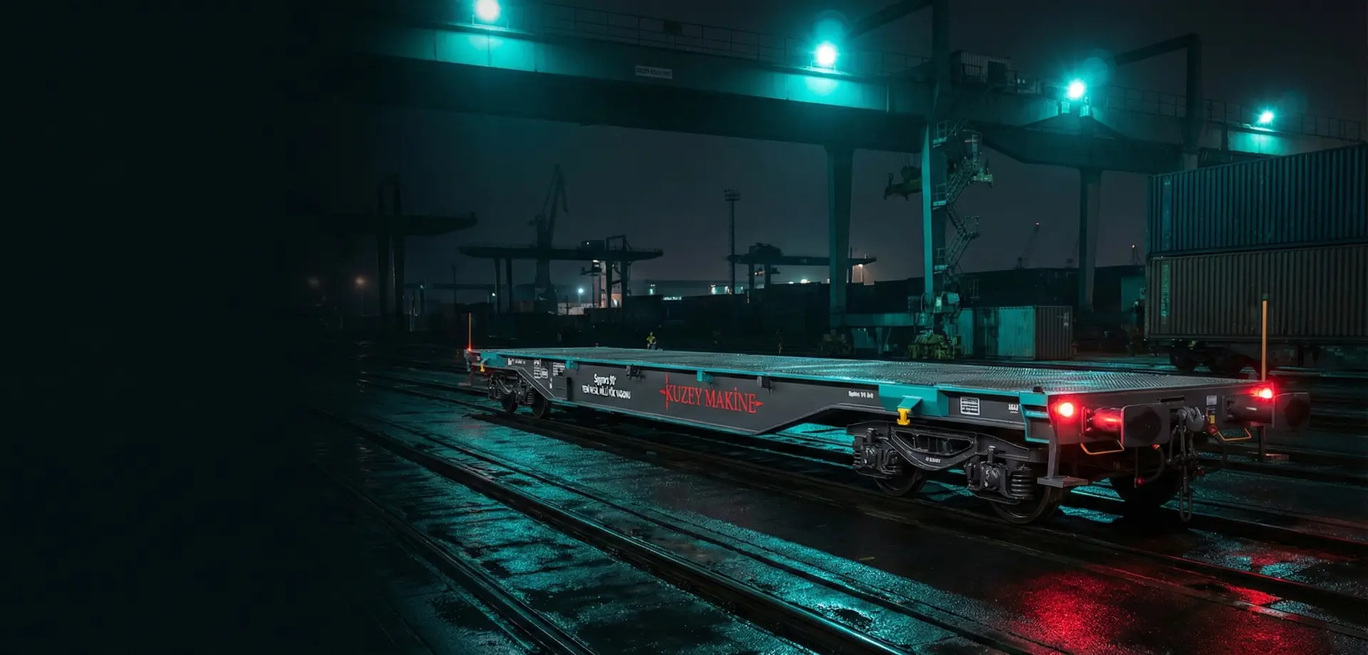 Sggmrs 90 Platform Tipi Yeni Nesil Milli Yük Vagonu